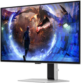 SAMSUNG Odyssey OLED G6 G60SD Gaming Monitor, 27" QHD OLED Display, 360Hz Refresh Rate, 0.03ms (GtG) Response Time, AMD FreeSync Premium Pro, Silver | LS27DG602SMXUE